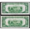 Image 2 : Lot of (2) 1929 $20 Federal Reserve Bank of New York National Currency Notes