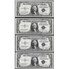 Image 1 : Lot of (4) 1935D $1 Silver Certificate Notes Wide Uncirculated