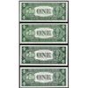 Image 2 : Lot of (4) 1935D $1 Silver Certificate Notes Wide Uncirculated