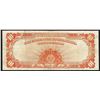 Image 2 : 1922 $10 Gold Certificate Note