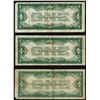 Image 2 : Lot of (3) 1928A $1 Silver Certificate Notes
