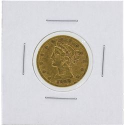 1900-S $5 Liberty Head Half Eagle Gold Coin