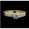 Image 1 : 14KT Yellow Gold 0.57ctw Diamond Ring