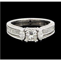 18KT White Gold 1.62ctw Diamond Ring