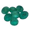 Image 1 : 3.85ctw Oval Mixed Emerald Parcel