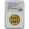 Image 1 : 1977 Turks & Caicos Islands 100 Crowns Gold Proof Coin NGC PF68 Ultra Cameo