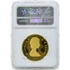 Image 2 : 1977 Turks & Caicos Islands 100 Crowns Gold Proof Coin NGC PF68 Ultra Cameo