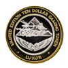 Image 1 : .999 Silver Luxor Las Vegas Nevada $10 Casino Limited Edition Gaming Token