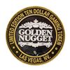 Image 2 : .999 Silver Golden Nugget Las Vegas $10 Casino Limited Edition Gaming Token