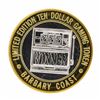 Image 1 : .999 Silver Barbary Coast Las Vegas, Nevada $10 Limited Edition Gaming Token