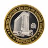 Image 1 : .999 Fine Silver Tropicana Las Vegas $10 Casino Limted Edition Gaming Token
