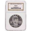 Image 1 : 1998-S $1 Black Patriots Commemorative Silver Dollar Coin NGC MS69