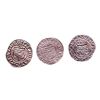 Image 2 : Lot of (3) 1540-1590 KB Hungary Ferdinand I - Madonna & Child Silver Denar Coins