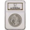 Image 1 : 1888 $1 Morgan Silver Dollar Coin NGC MS61