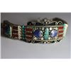 Image 1 : Tibet Hand Made Turquoise Lapiz Lazuli & Coral Bracelet