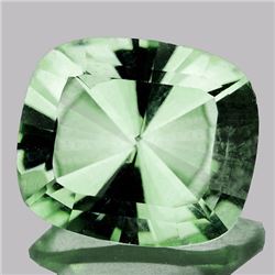 Natural Green Tea Color Amethyst  7.28 Cts - VVS