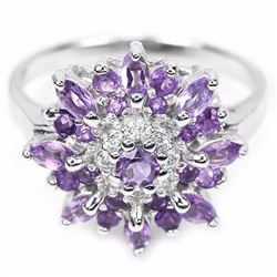 Natural Amethyst Ring