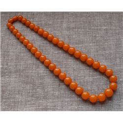 Antique Natural Amber Necklace