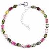 Image 1 : Natural Multi Color Tourmaline Bracelet