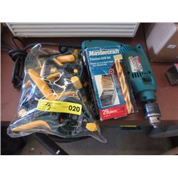 Makita Drill, Titanium Drill Bit Set & More