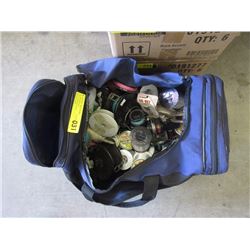 Large Bag of Fishing Reels, Tackle & More
