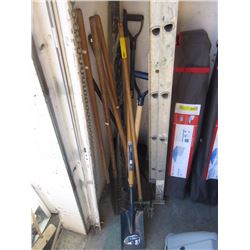 9 Assorted Garden Tools