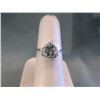 Image 1 : 1.25 CT Green Amethyst & Diamond Ring