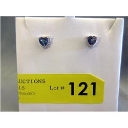 New Ocean Mystic Topaz & Diamond Earrings