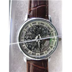 New 2-Sided Skeleton Watch