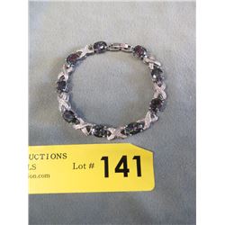 40 CT Mystic Topaz Tennis Bracelet