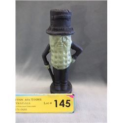 Solid Cast Iron Mr. Peanut Paperweight