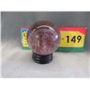 Image 1 : 630 CT Large Amethyst Crystal Ball with Stand