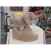 Image 1 : Carved Stone Elephant & Fish