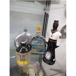 Jug & Steel Flask Character Decanters