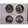 Image 1 : 4 Limited Edition Norman Rockwell Collector Plates