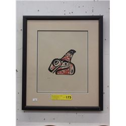 1973 Robert Davidson First Nations Print