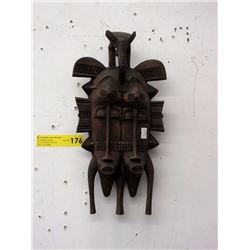 Carved African Wood Wall Art