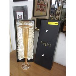 Bombay Company Iridescent Glass Vase