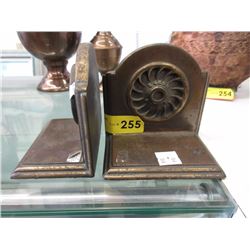 Pair of 1936 Toronto Dominion Bronze Bookends