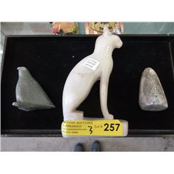Egyptian & Canadian Stone Carvings