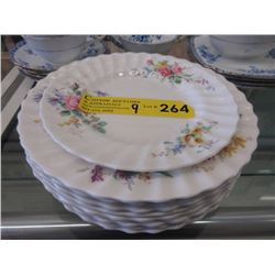 9 Royal Doulton "Arcadia" Plates