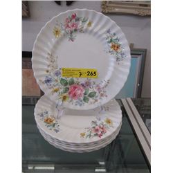 7 Royal Doulton "Arcadia" Plates - 10.5"