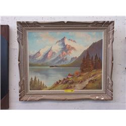 Signed Original Oil on Canvas Painting.