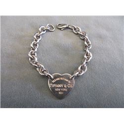 Tiffany & Co. Heart Tag Charm Bracelet