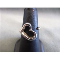 Tiffany & Co. Signed  Elsa Peretti Heart Ring