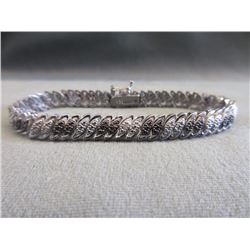 Ladies Diamond Tennis Bracelet