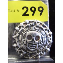 3 Ounce .999 Silver 3-D Art Round