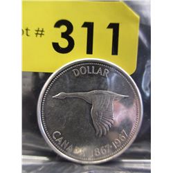 80% Silver 1967 Canada Centennial Silver Coin
