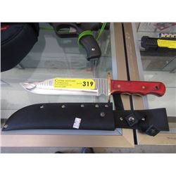 New Stainless Steel Hunting Knife with Sheath