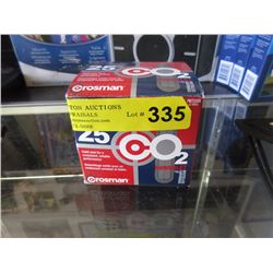 Box of Crosman CO2 Cartridges